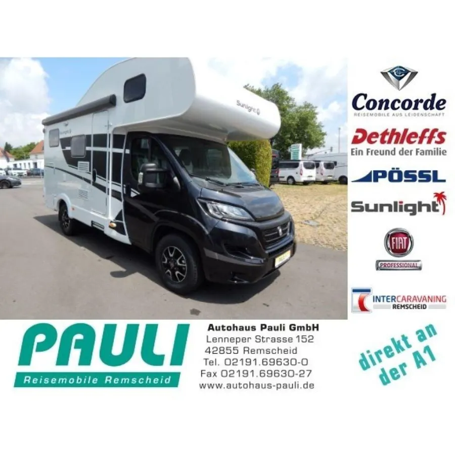 Автодом Sunlight A, 2024, МКПП, пробег 40000 км