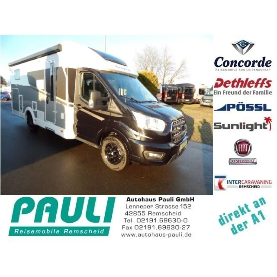 Автодом Sunlight T, 2024, МКПП, пробег 40000 км