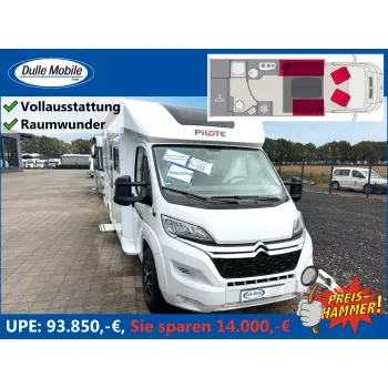 Автодом Pilote P, 2024, МКПП, пробег 10000 км