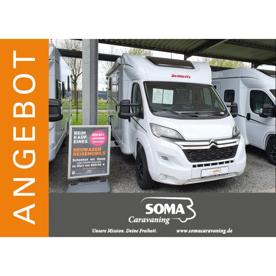 Автодом Dethleffs Just, 2024, МКПП, пробег 200 км