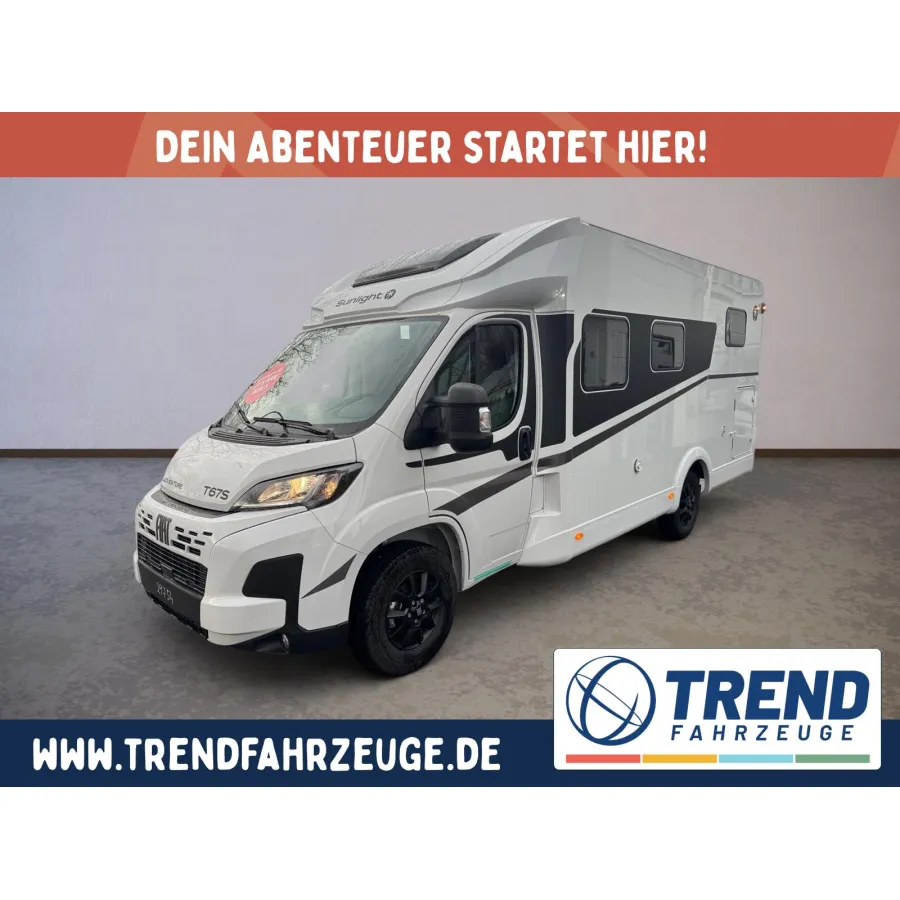 Автодом Sunlight Adventure, 2026, МКПП, пробег 10 км