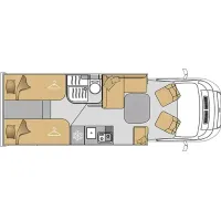 Автодом Mooveo Tei, 2024, МКПП, пробег 35061 км