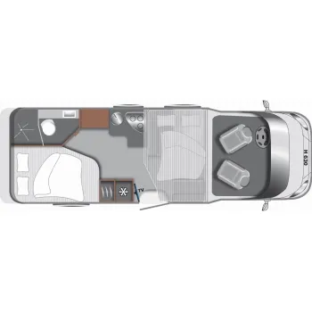 Автодом LMC Tourer, 2025, МКПП, пробег 500 км