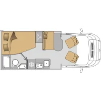 Автодом Mooveo Tei, 2024, МКПП, пробег 13800 км