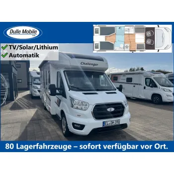 Автодом Challenger 337, 2025, АКПП, пробег 5000 км