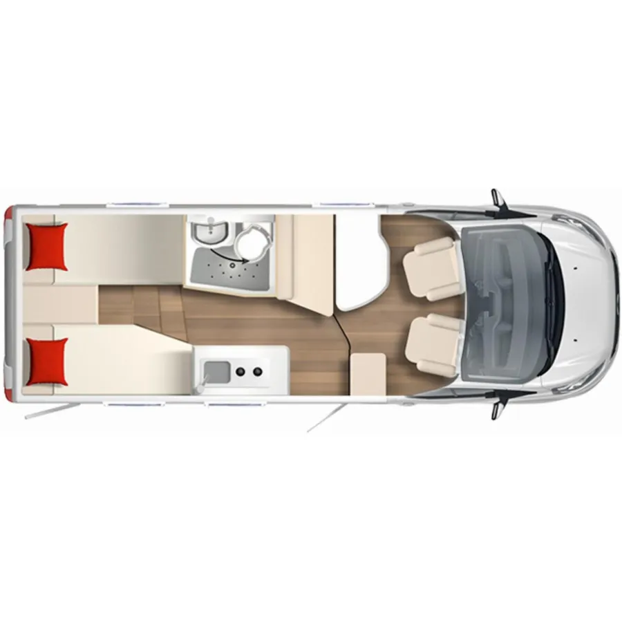 Автодом Bürstner Lineo, 2025, АКПП, пробег 21900 км