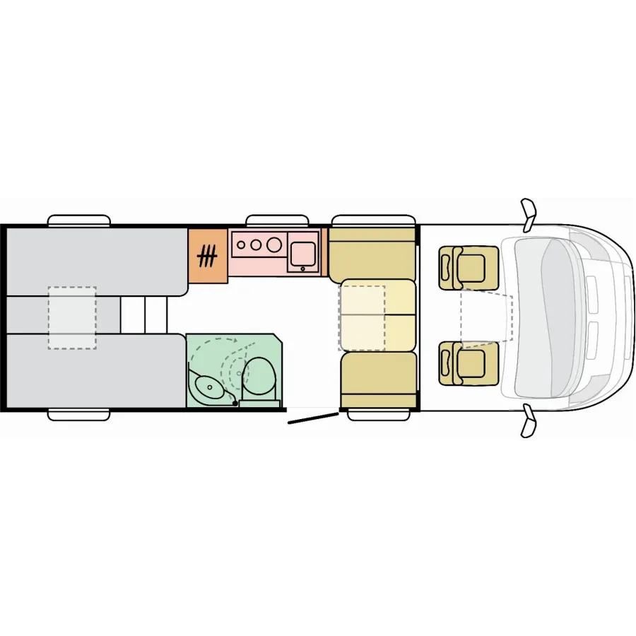 Автодом Adria Compact, 2025, АКПП, пробег 7103 км