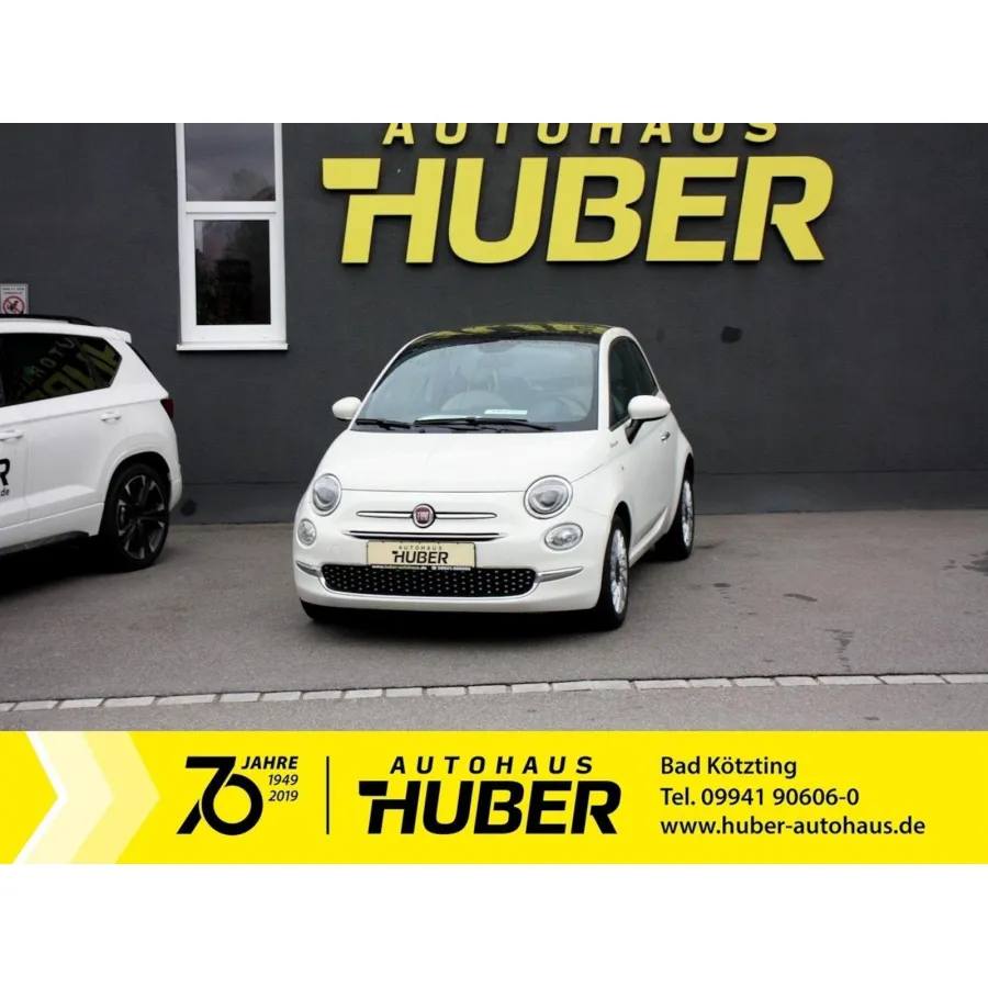 Fiat 500, 2021, МКПП, пробег 49288 км