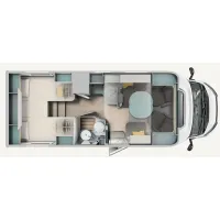 Автодом Laika KOSMO, 2025, АКПП, пробег 25800 км