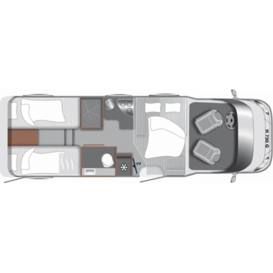 Автодом LMC Tourer, 2023, МКПП, пробег 43750 км