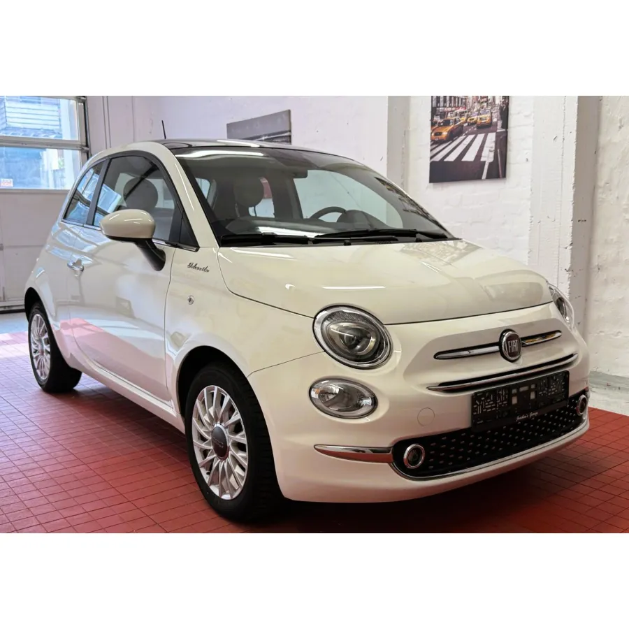 Fiat 500, 2022, МКПП, пробег 28800 км