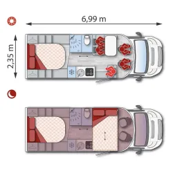 Автодом Ilusion XMK, 2024, МКПП, пробег 47500 км