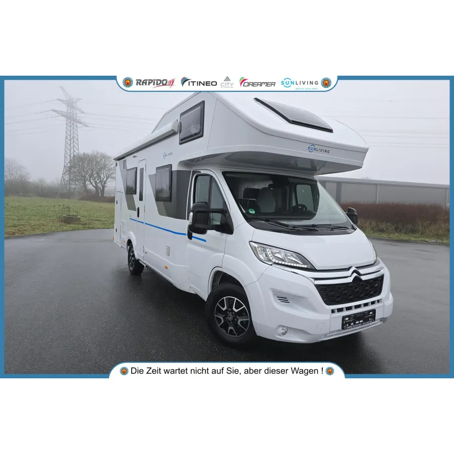 Автодом Sun Living, 2023, МКПП, пробег 20683 км