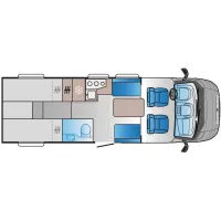 Автодом Sun Living, 2024, МКПП, пробег 15285 км