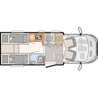Автодом Dethleffs Just, 2025, АКПП, пробег 28602 км