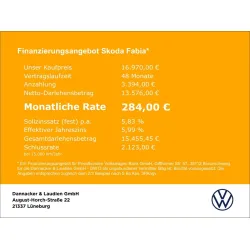 Skoda Fabia, 2020, МКПП, пробег 34307 км