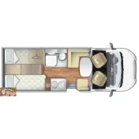 Автодом Roller Team, 2023, МКПП, пробег 41000 км