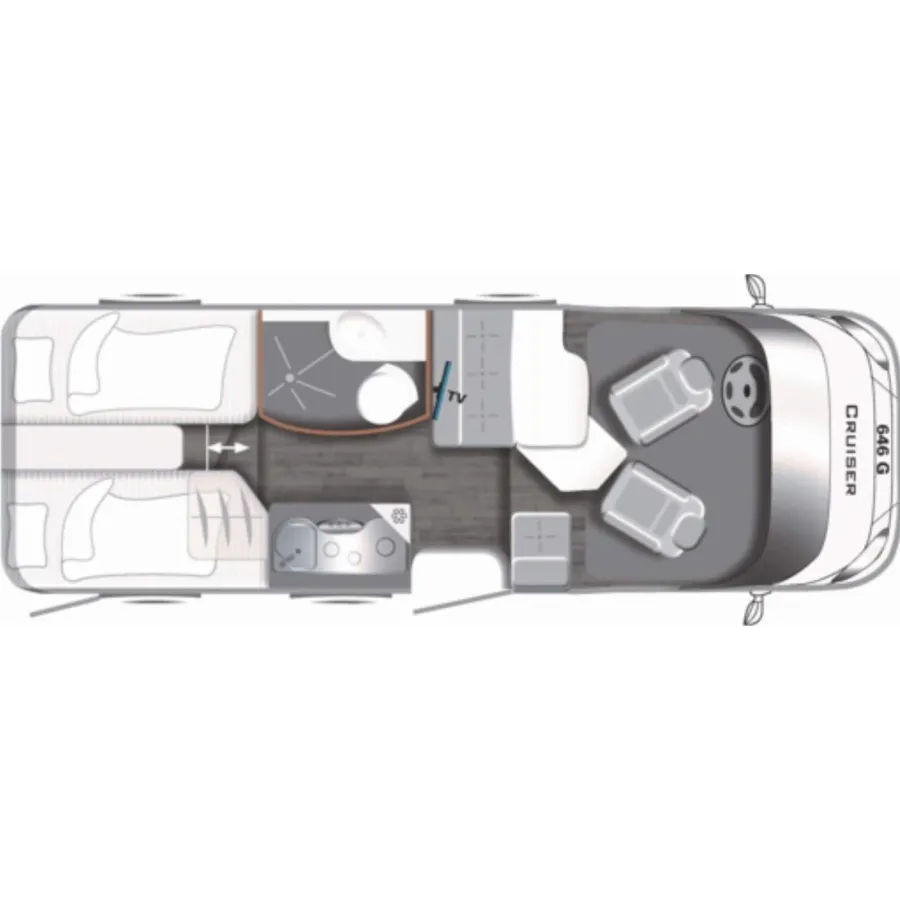 Автодом LMC Cruiser, 2024, АКПП, пробег 39539 км