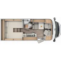 Автодом Carado V, 2025, АКПП, пробег 21050 км