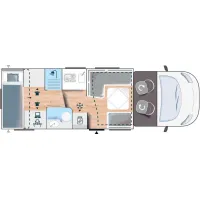 Автодом Chausson 724, 2024, МКПП, пробег 39230 км