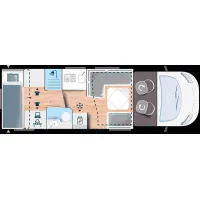 Автодом Chausson 724, 2025, МКПП, пробег 7570 км