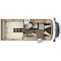 Автодом Carado V, 2021, МКПП, пробег 27350 км