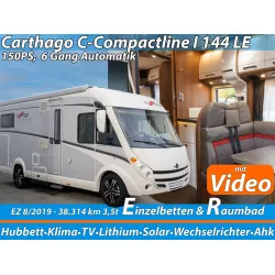 Автодом Carthago C-Compactline, 2019, АКПП, пробег 38314 км