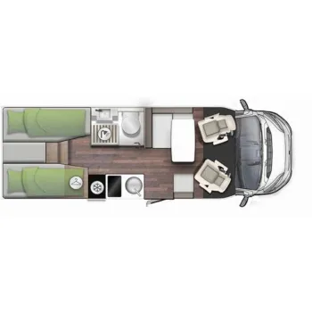 Автодом Forster T, 2024, МКПП, пробег 30700 км