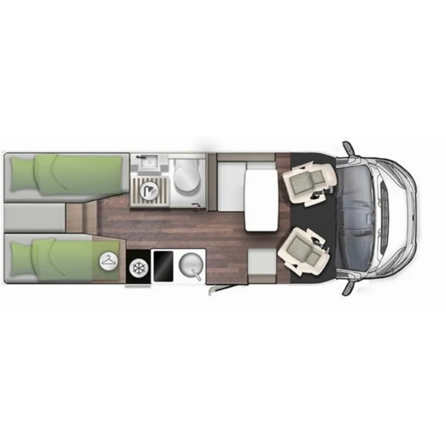 Автодом Forster T, 2024, МКПП, пробег 30700 км