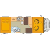 Автодом Bürstner Argos, 2016, МКПП, пробег 145750 км