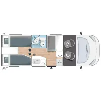 Автодом Challenger S-Teilintegrierte, 2023, МКПП, пробег 42000 км