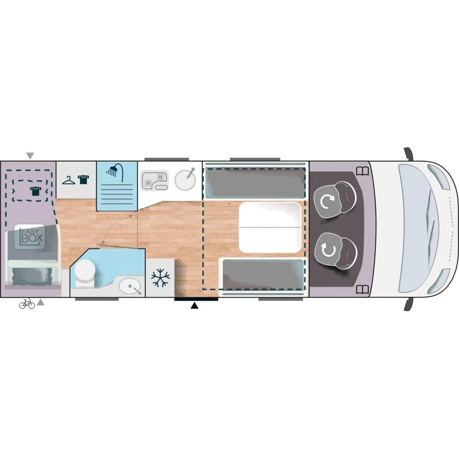 Автодом Challenger Graphite, 2023, АКПП, пробег 15 км