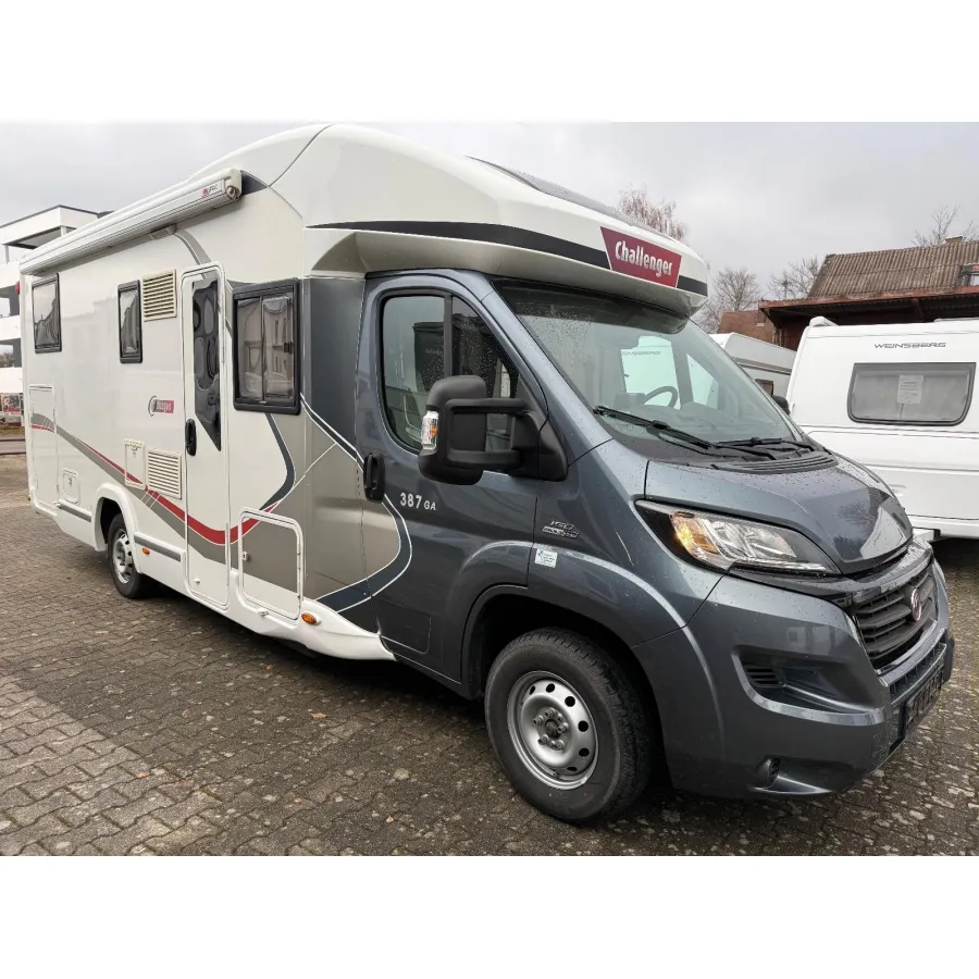 Автодом Challenger 387, 2016, МКПП, пробег 87700 км