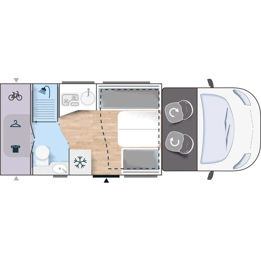 Автодом Challenger Mageo, 2019, МКПП, пробег 23625 км