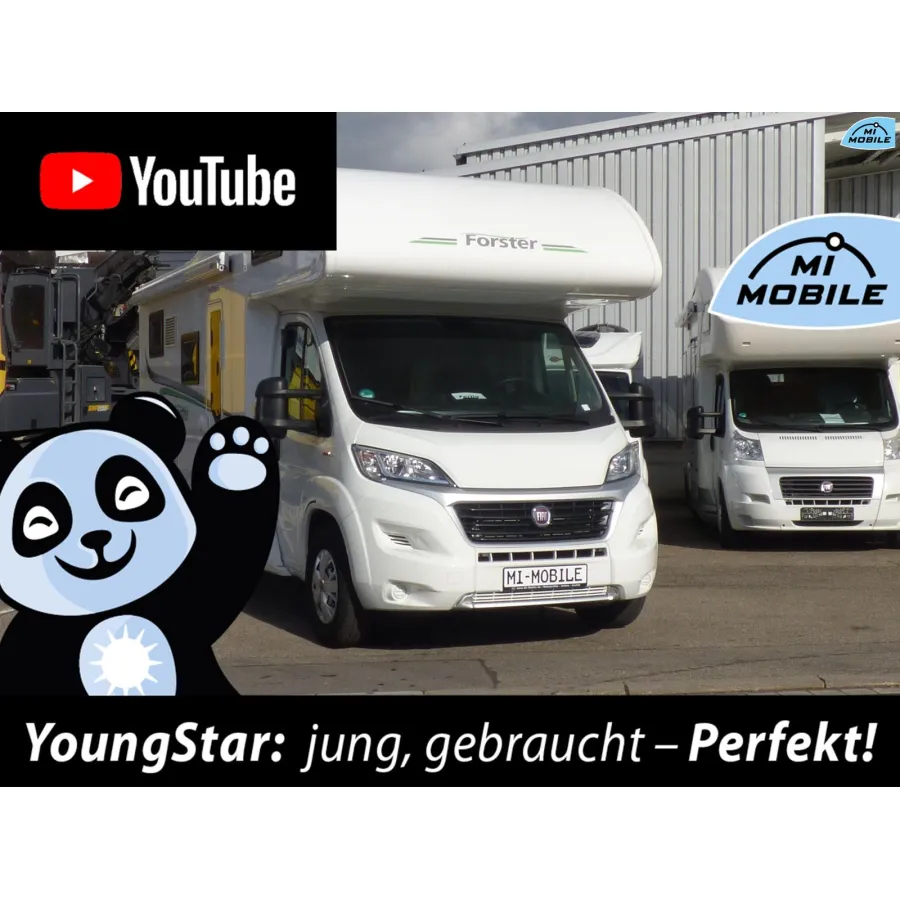 Автодом Forster A, 2021, МКПП, пробег 69386 км