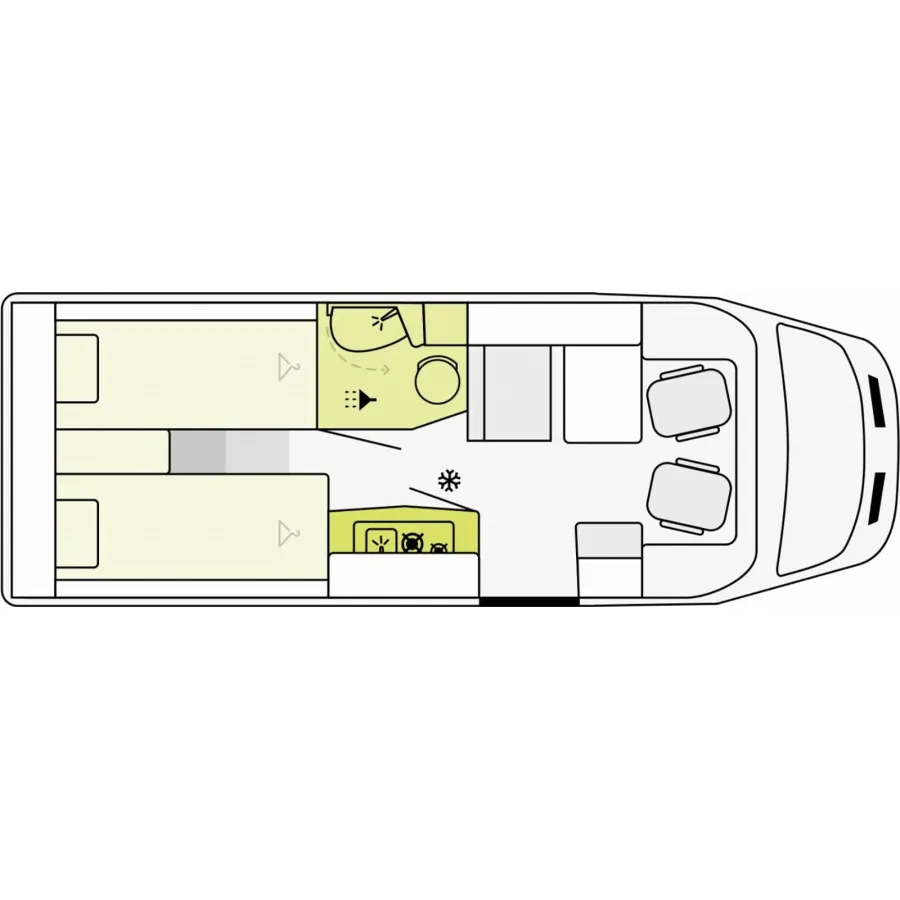 Автодом Etrusco V, 2024, МКПП, пробег 7500 км
