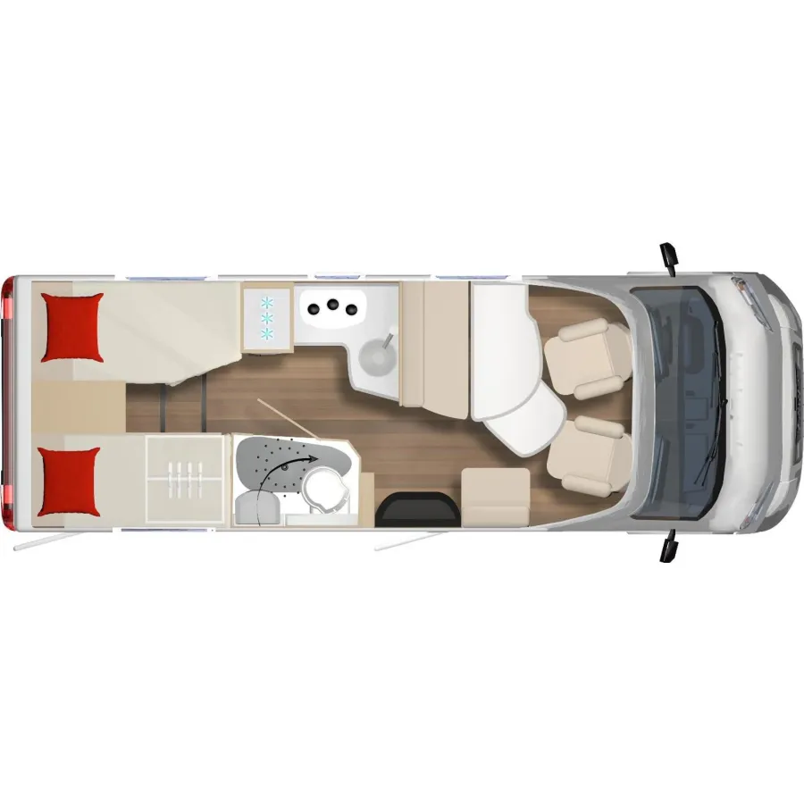 Автодом Bürstner Lyseo, 2021, МКПП, пробег 87840 км