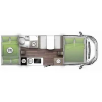 Автодом Forster A, 2026, МКПП, пробег 400 км