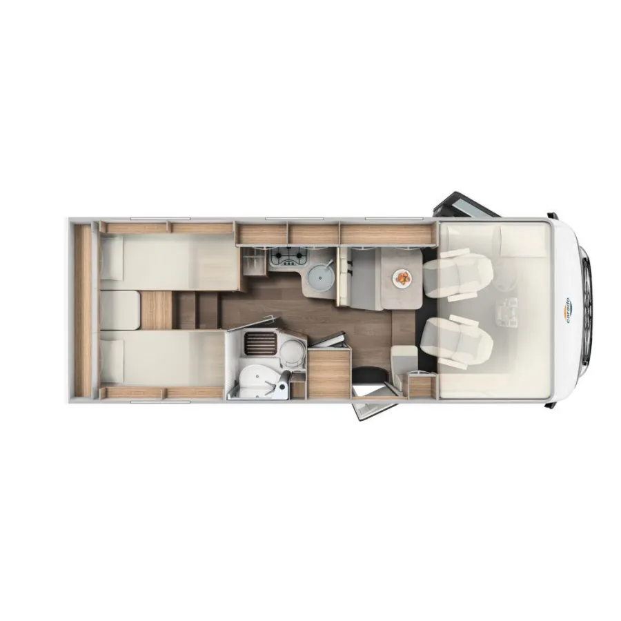 Автодом Carado I, 2023, АКПП, пробег 74106 км