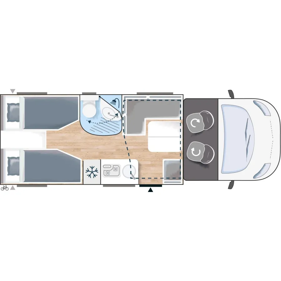 Автодом Chausson Titanium, 2020, МКПП, пробег 84950 км