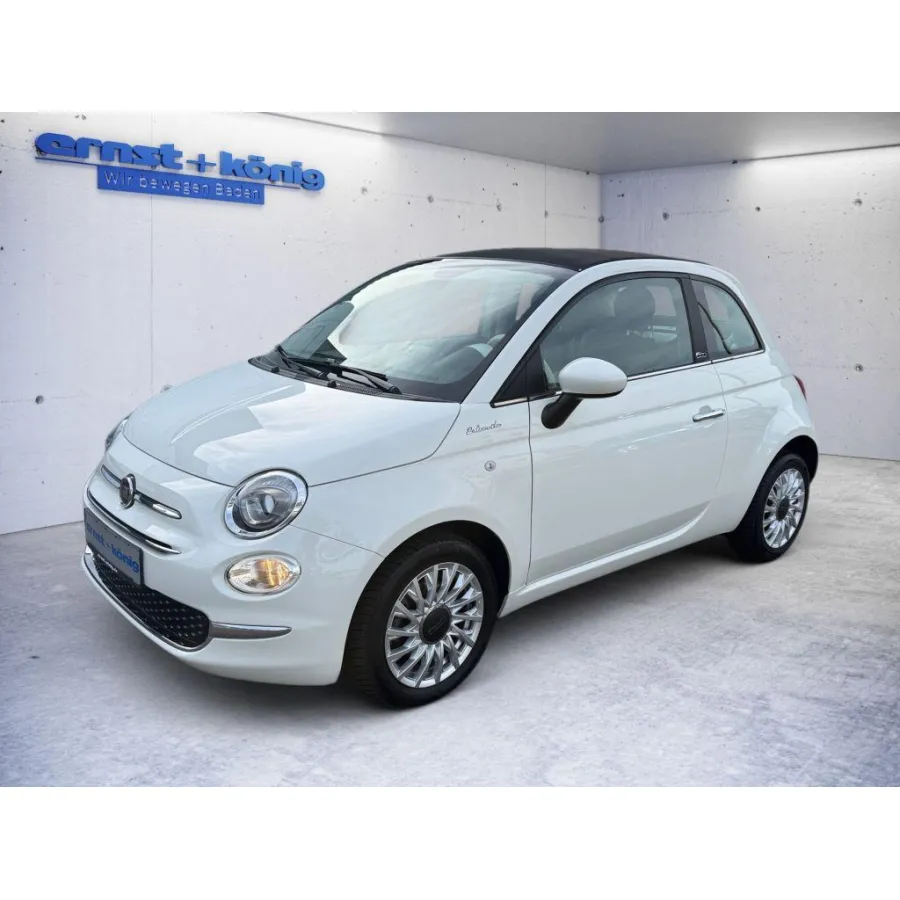 Fiat 500C, 2023, МКПП, пробег 84432 км