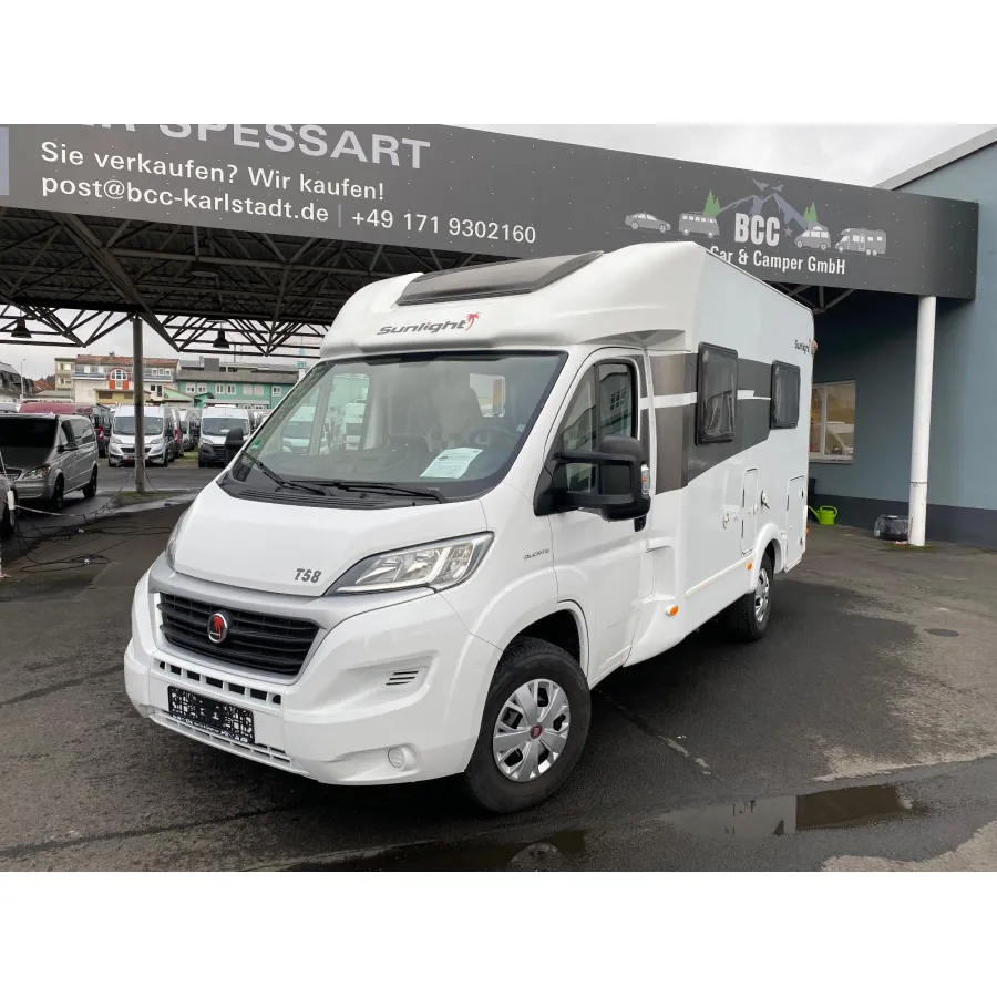 Автодом Sunlight T58, 2018, МКПП, пробег 58800 км