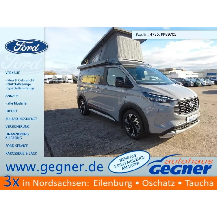 Автодом Bürstner Tourneo, 2025, АКПП, пробег 32 км