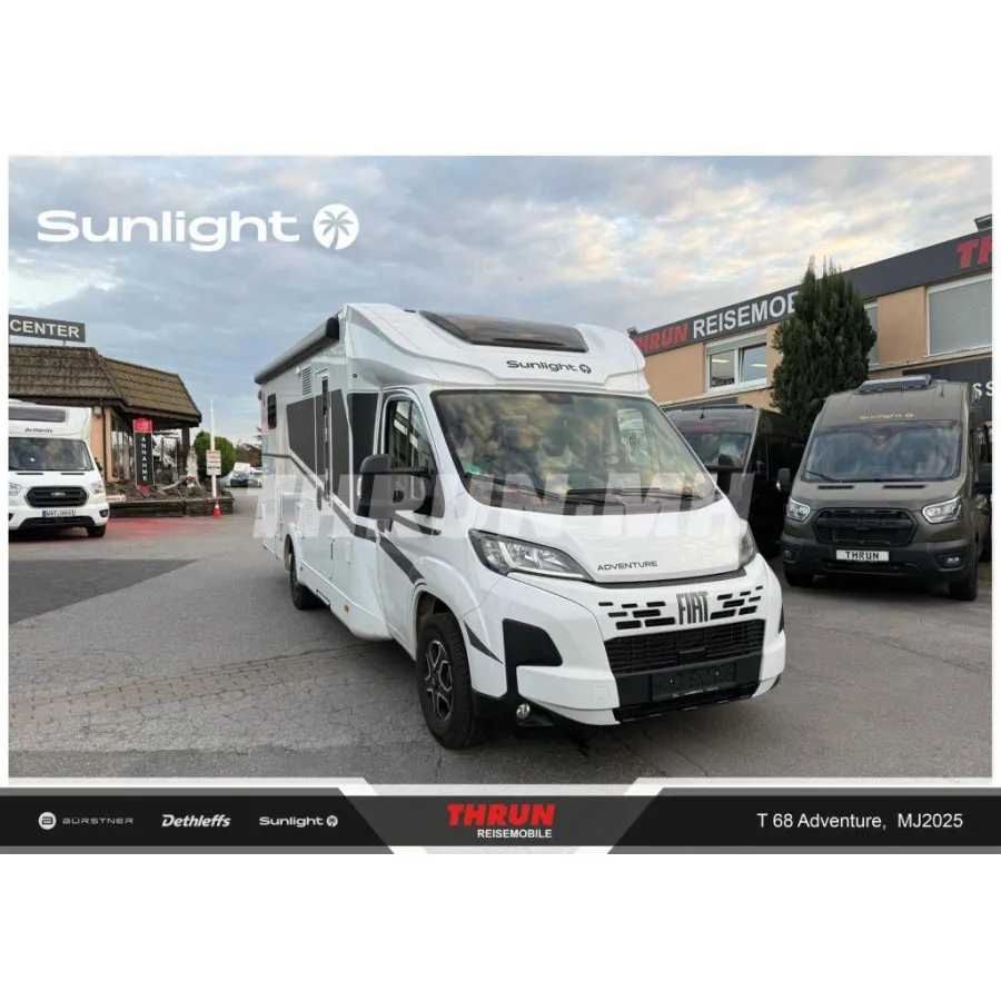 Автодом Sunlight T, 2025, МКПП, пробег 28100 км