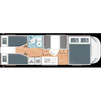 Автодом Chausson C727, 2024, МКПП, пробег 14799 км