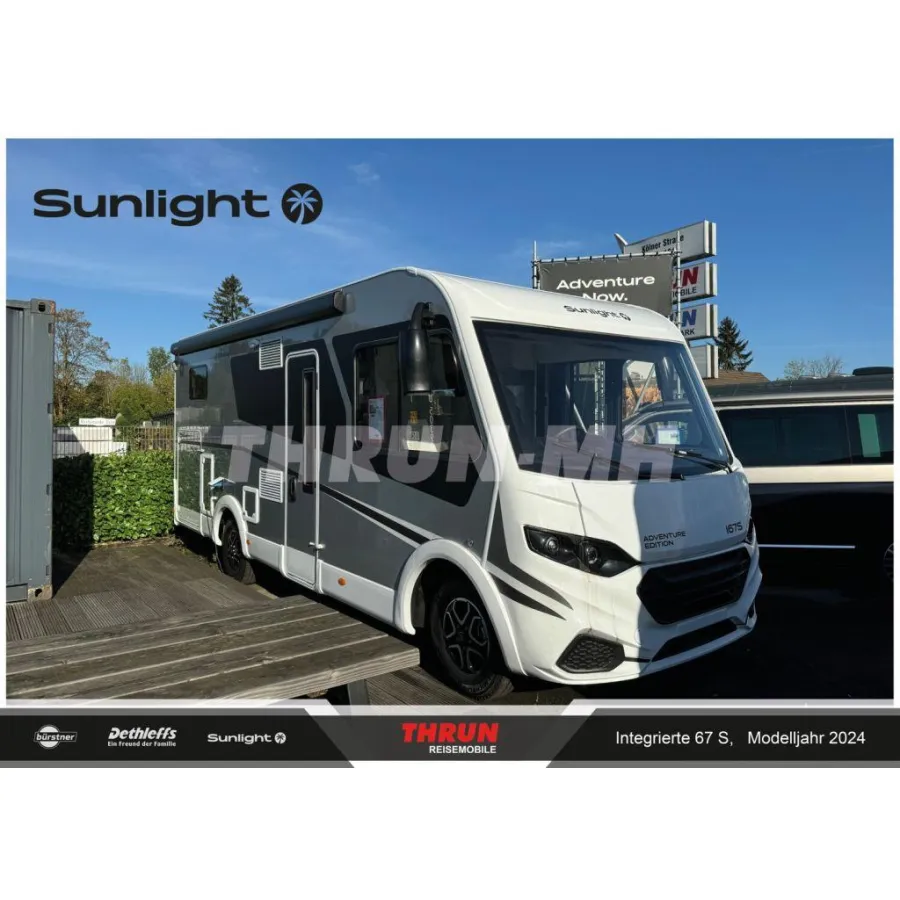 Автодом Sunlight I, 2025, АКПП, пробег 23750 км