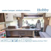 Автодом Hobby Optima, 2024, МКПП, пробег 16500 км