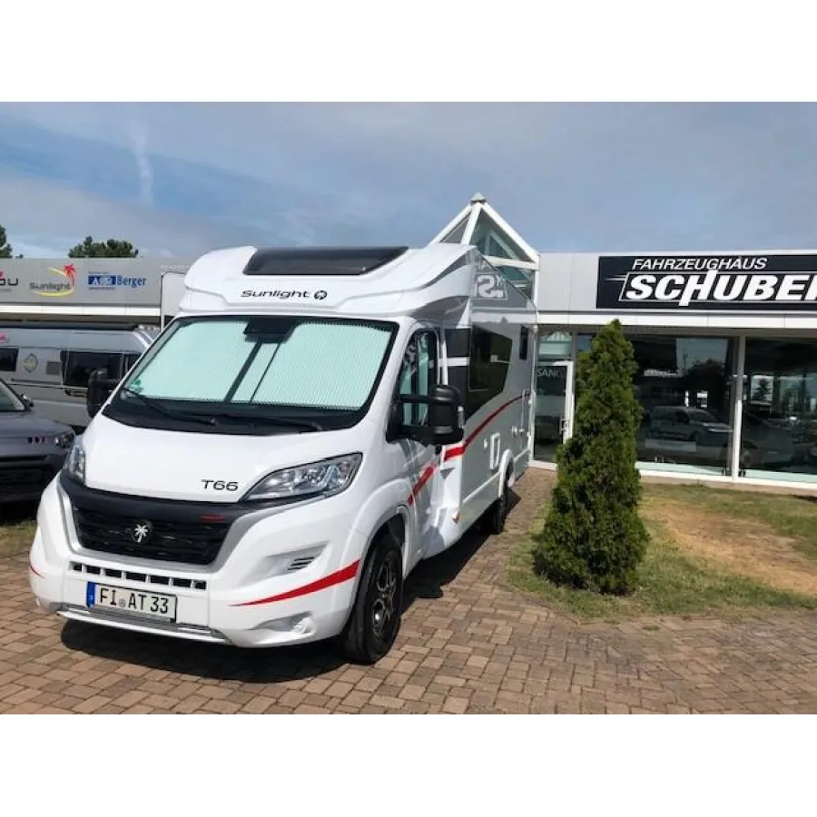 Автодом Sunlight T66, 2023, АКПП, пробег 54250 км