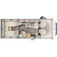 Автодом Carado I, 2024, МКПП, пробег 7040 км