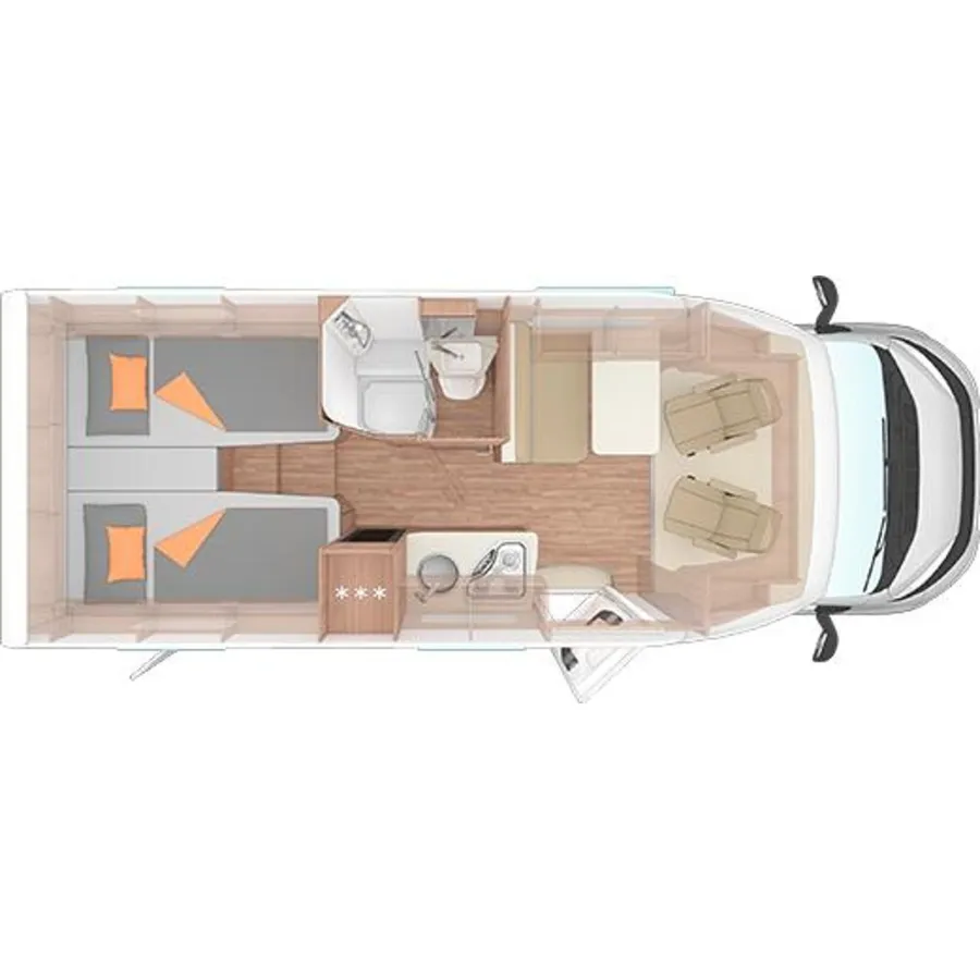 Автодом Weinsberg CaraLoft, 2025, МКПП, пробег 18500 км